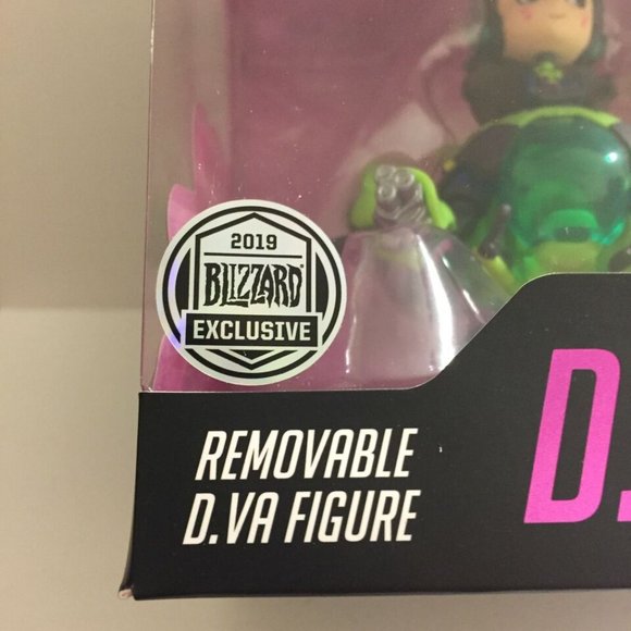 NEW 2019 BlizzCon Exclusive Overwatch D.Va with Meka 6'' Figure - Picture 3 of 9